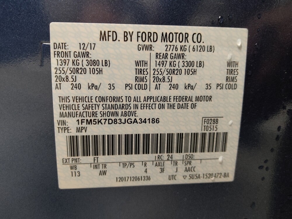 2018 Ford Explorer in Stone Mountain, GA 30083 - 18119073 33