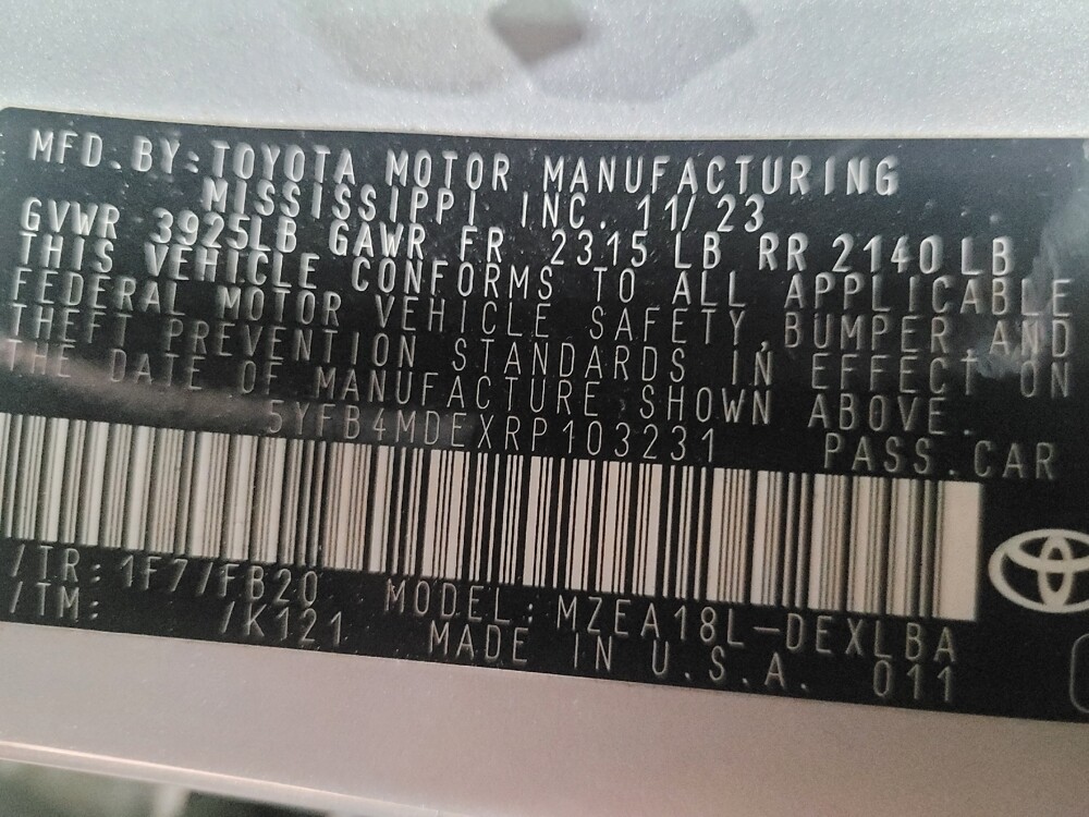 2024 Toyota Corolla in Pittsburgh, PA 15236 - 18119080 33