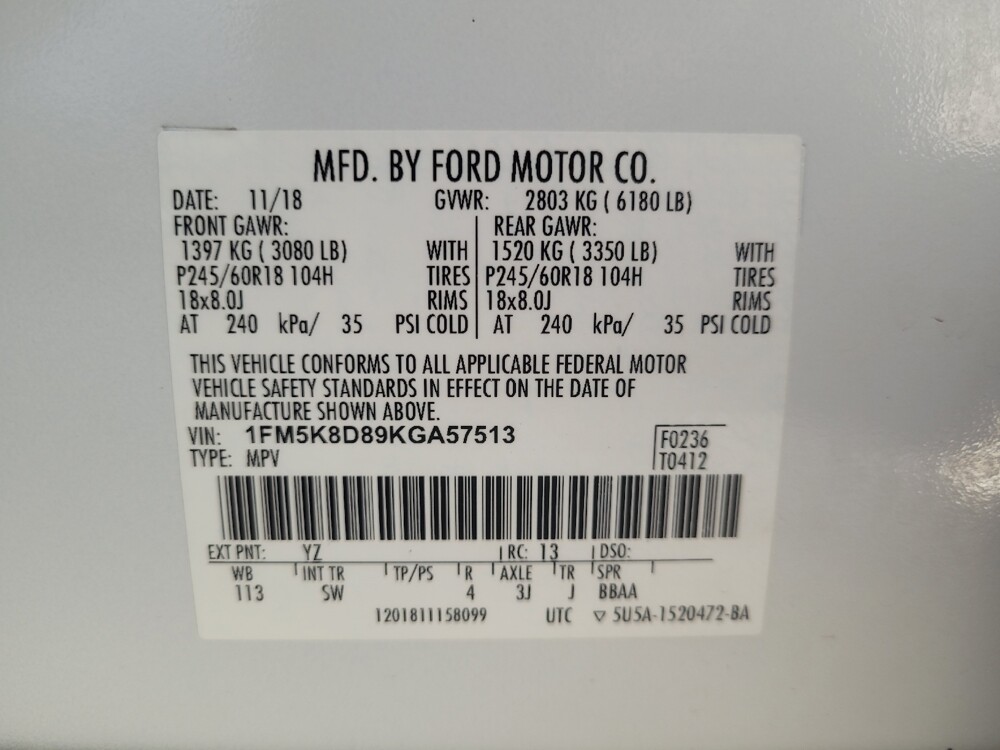 2019 Ford Explorer in Chattanooga, TN 37421 - 18119100 33