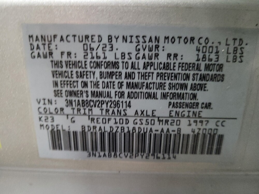 2023 Nissan Sentra in Glen Burnie, MD 21061 - 18119108 33