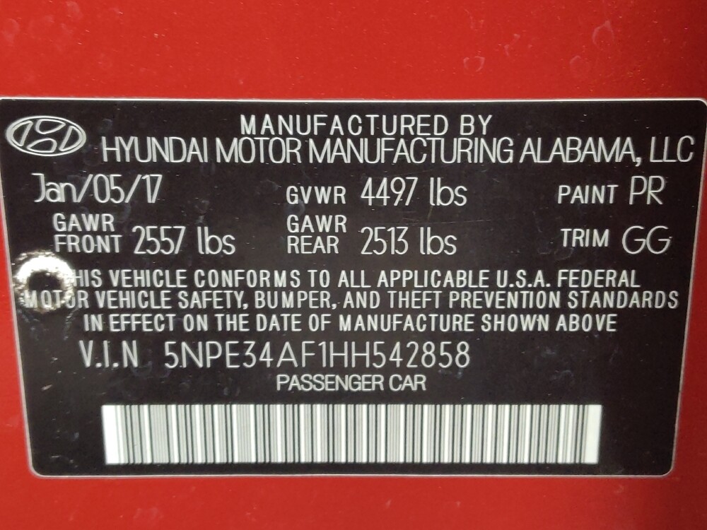2017 Hyundai Sonata in Houston, TX 77074 - 18119116 33