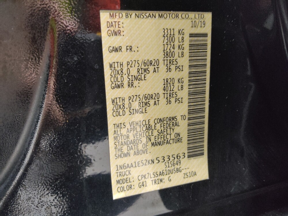 2019 Nissan Titan in Columbus, OH 43231 - 18119148 33