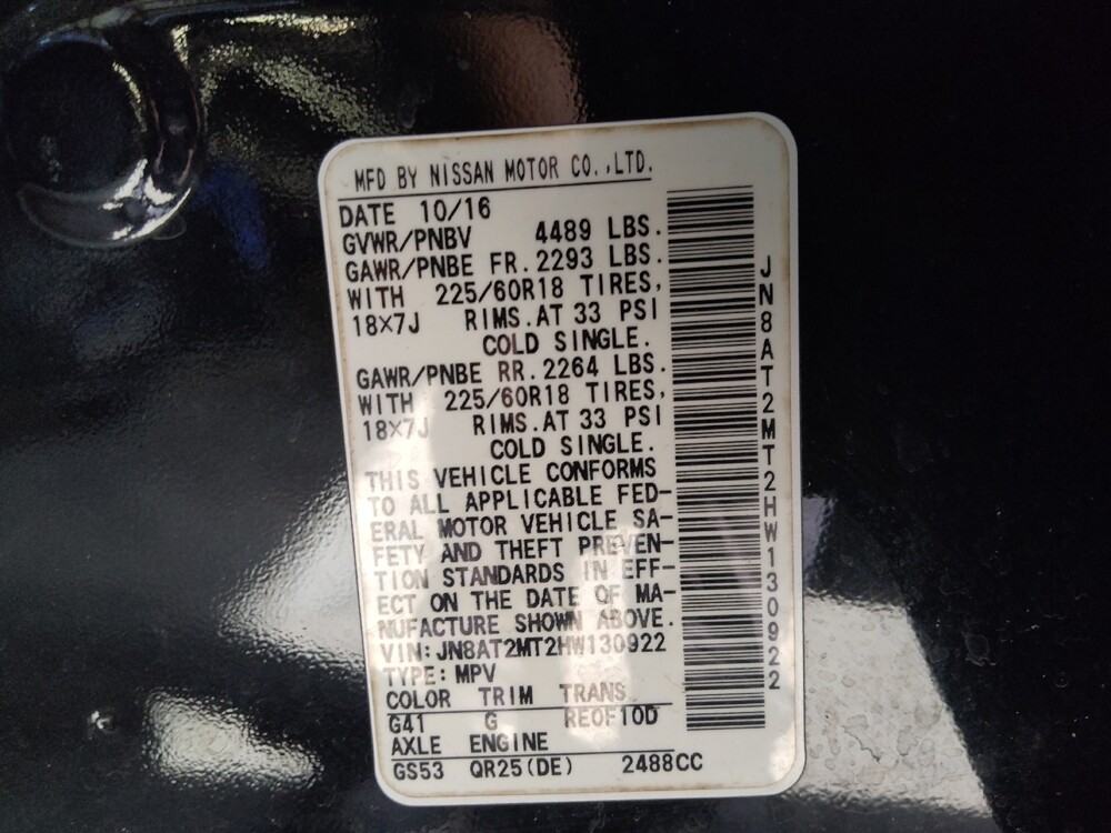 2017 Nissan Rogue in Lakeland, FL 33815 - 18119169 33