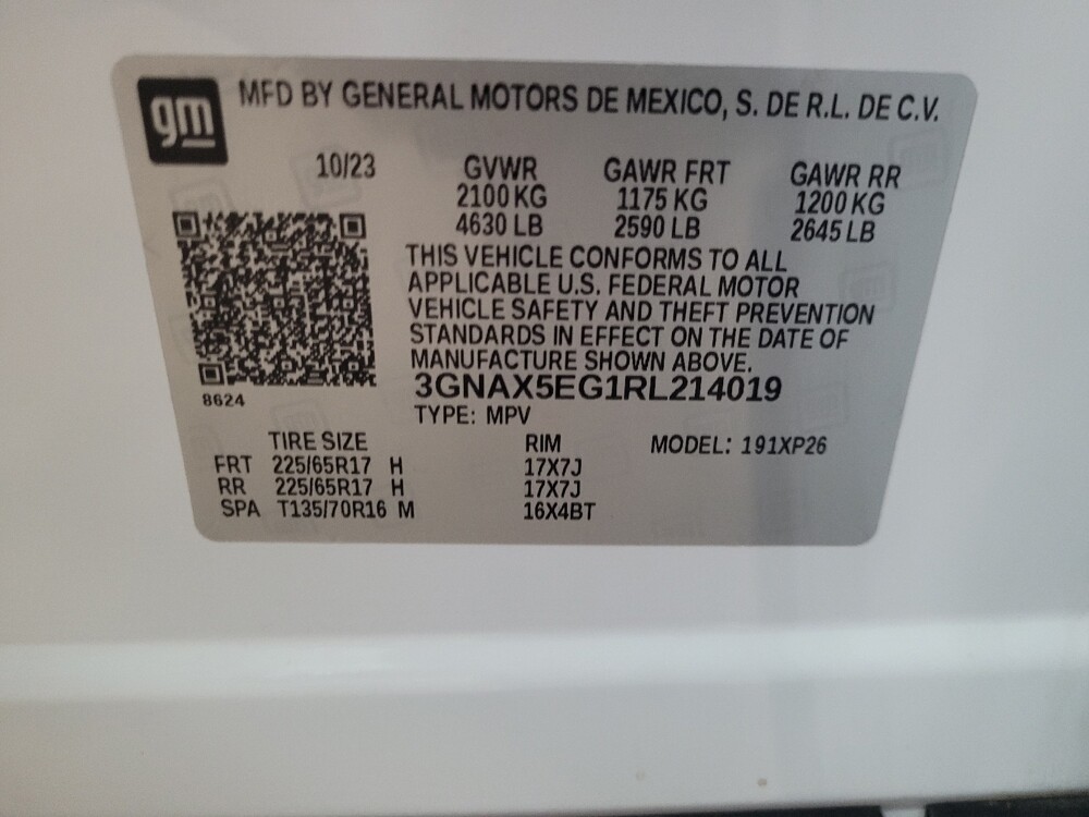 2024 Chevrolet Equinox in Williamstown, NJ 8094 - 18119197 33