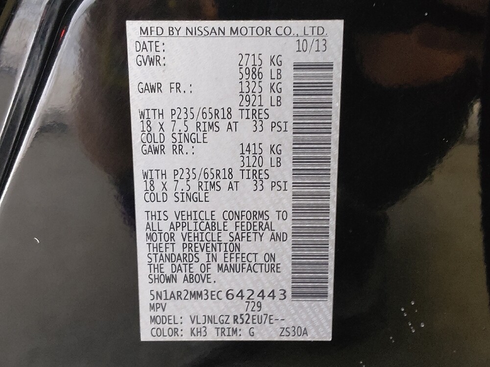 2014 Nissan Pathfinder in Fairfield, OH 45014 - 18119208 33