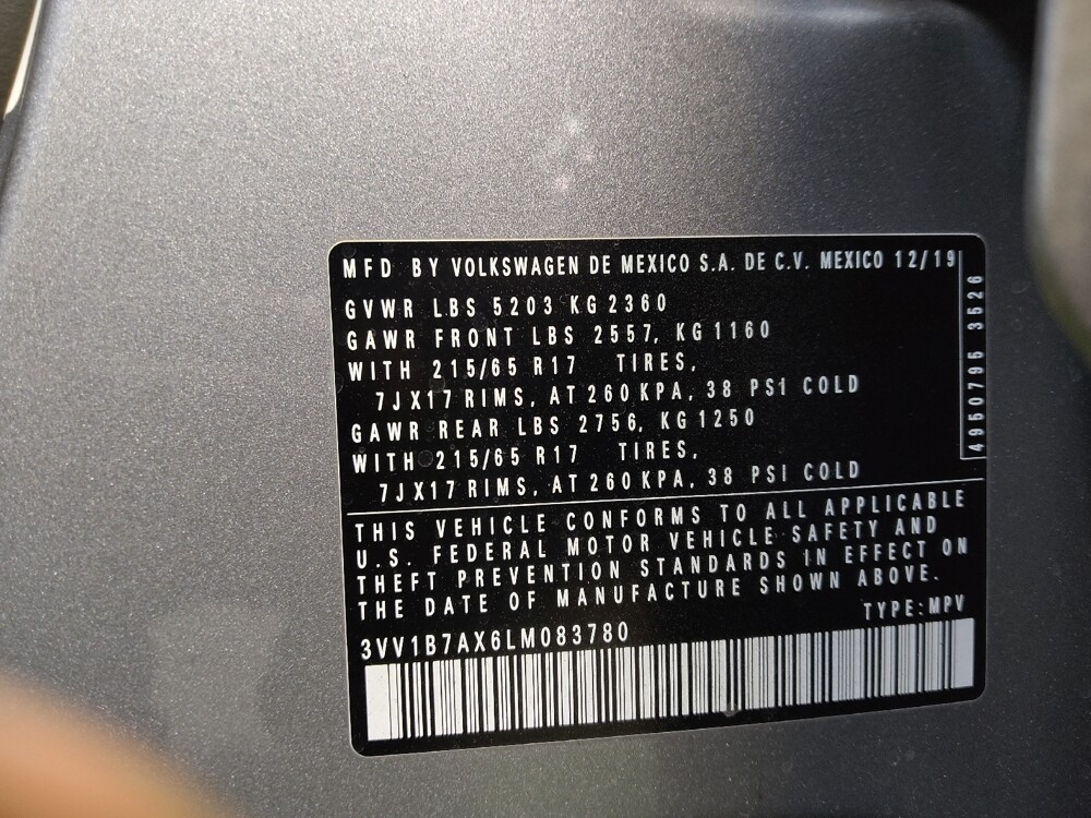 2020 Volkswagen Tiguan in Clearwater, FL 33764 - 18119215 33