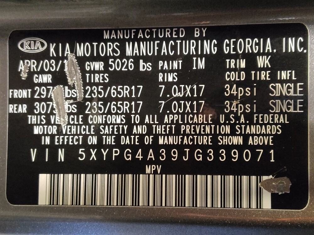 2018 Kia Sorento in Jacksonville, FL 32210 - 18119234 33