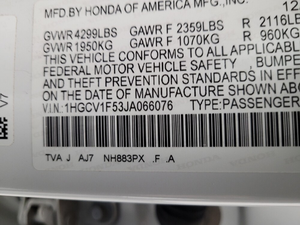 2018 Honda Accord in Las Vegas, NV 89102 - 18119239 33