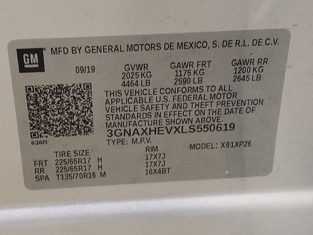 2020 Chevrolet Equinox in Lubbock, TX 79424 - 18119240 33