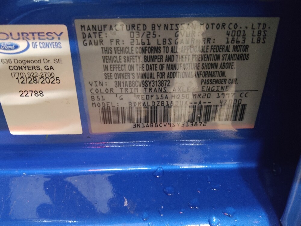 2025 Nissan Sentra in Duluth, GA 30096 - 18119326 33