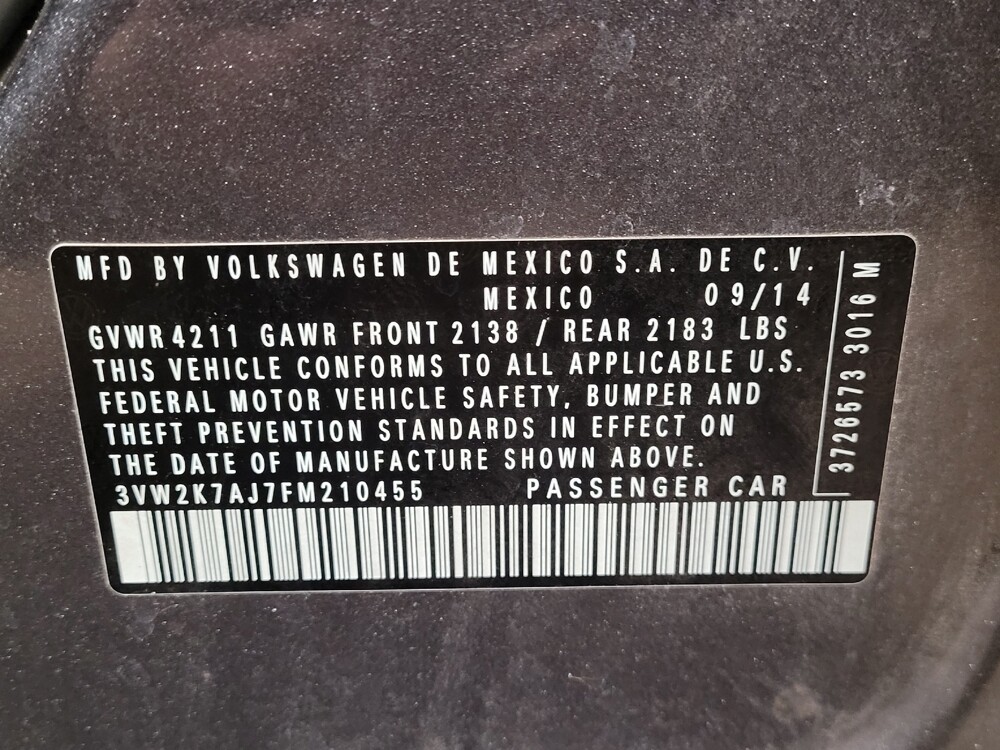 2015 Volkswagen Jetta in Jacksonville, FL 32210 - 18119343 33