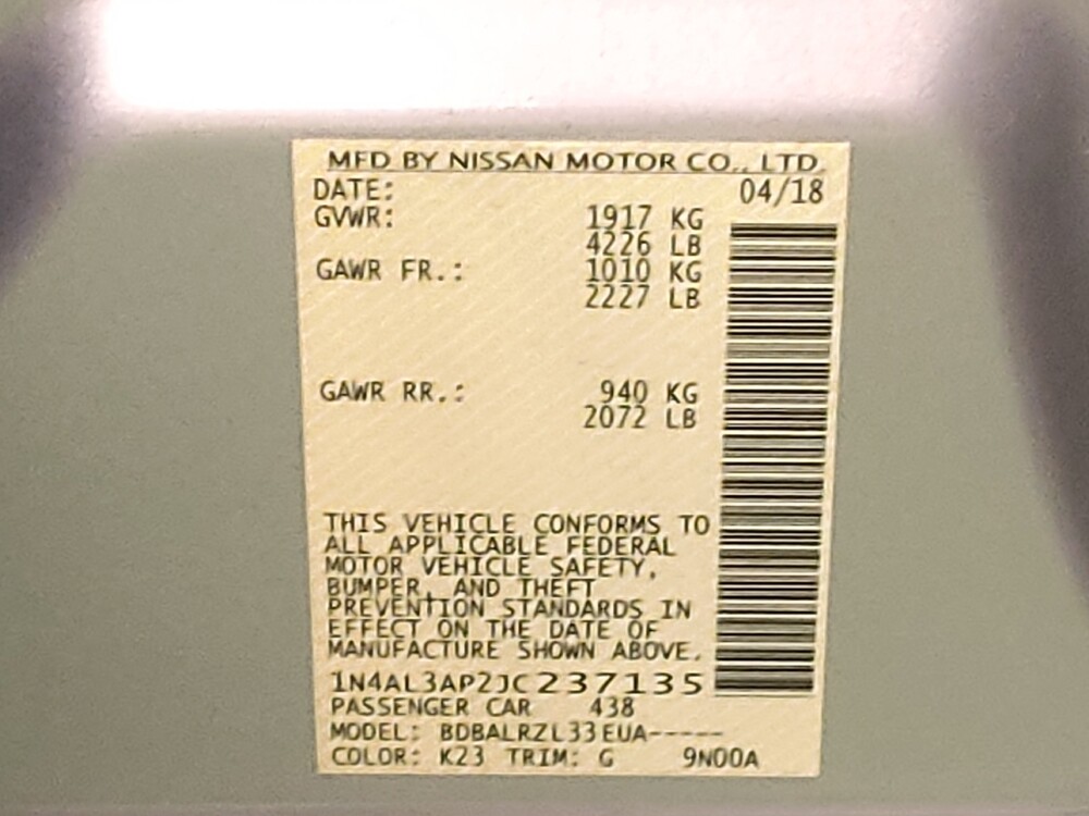 2018 Nissan Altima in Round Rock, TX 78664 - 18119345 33