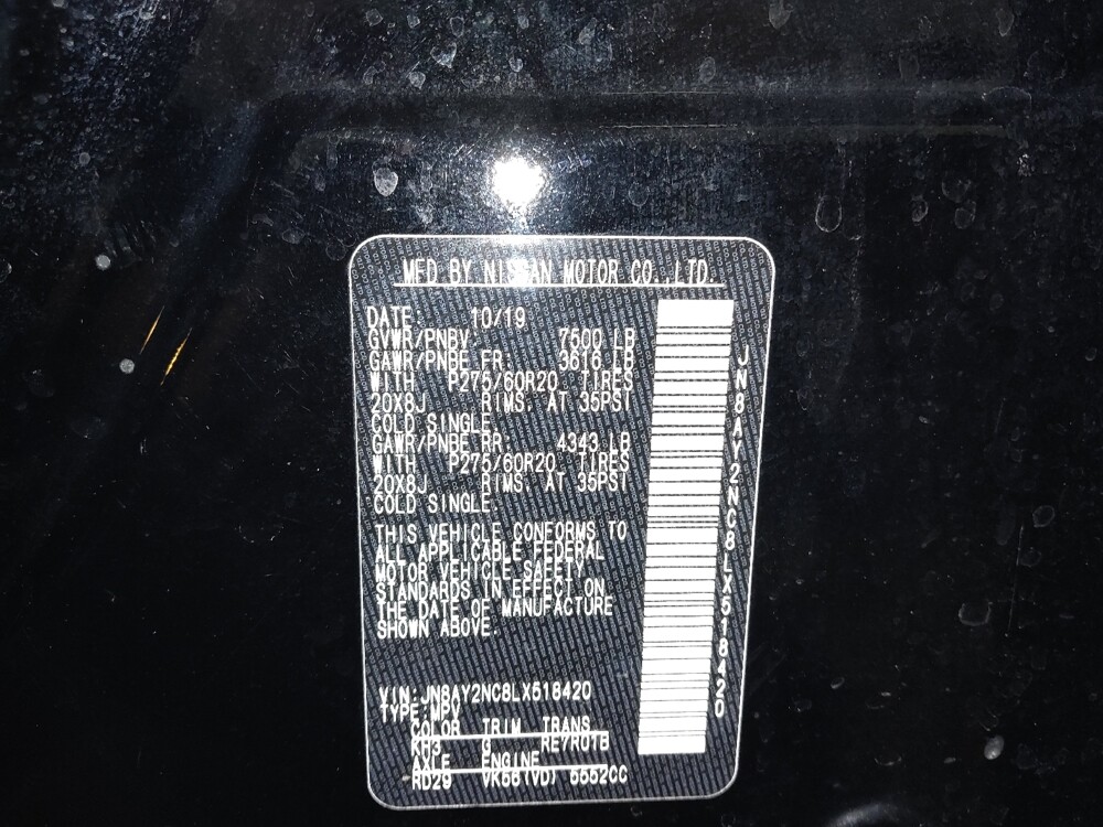 2020 Nissan Armada in Oklahoma City, OK 73139 - 18119356 33