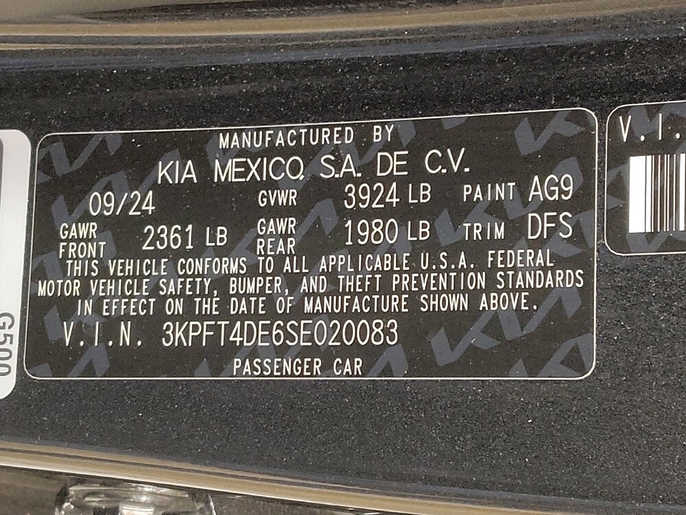 2025 Kia K4 in Fort Worth, TX 76116 - 18119357 33