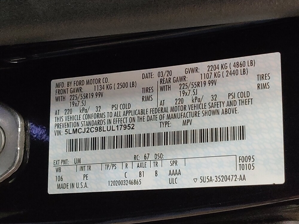 2020 Lincoln Corsair in Tulsa, OK 74145 - 18119366 33