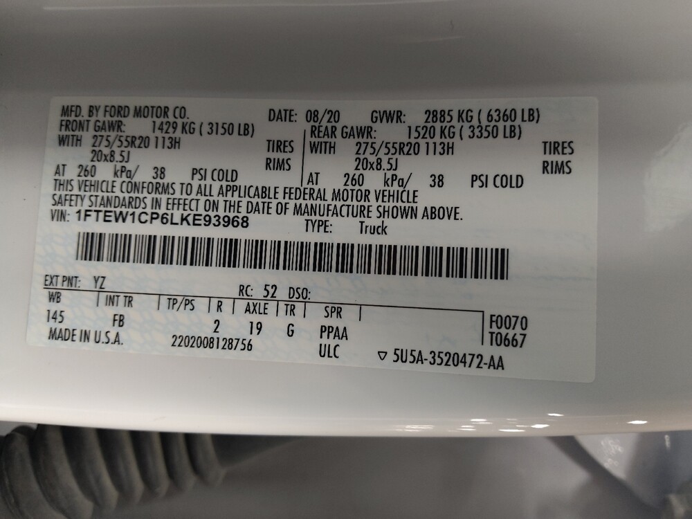 2020 Ford F150 in Oklahoma City, OK 73139 - 18119374 33