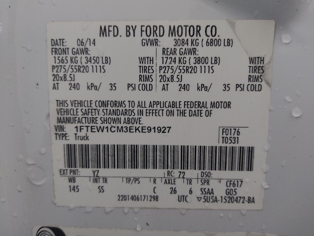 2014 Ford F150 in Lakeland, FL 33815 - 18119394 33