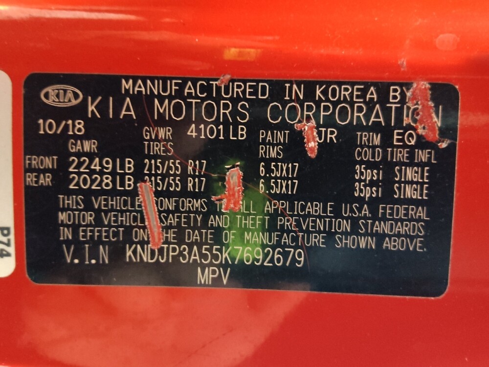 2019 Kia Soul in Tampa, FL 33619 - 18119401 33