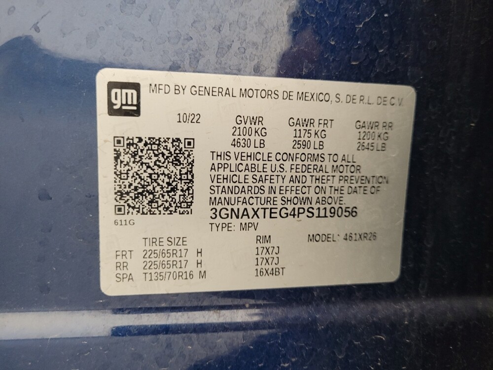 2023 Chevrolet Equinox in Las Vegas, NV 89104 - 18119412 33