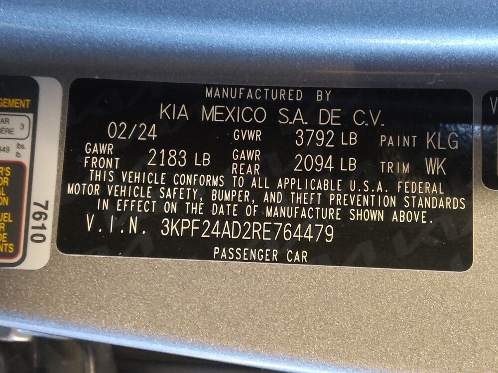 2024 Kia Forte in Mobile, AL 36606 - 18119417 32