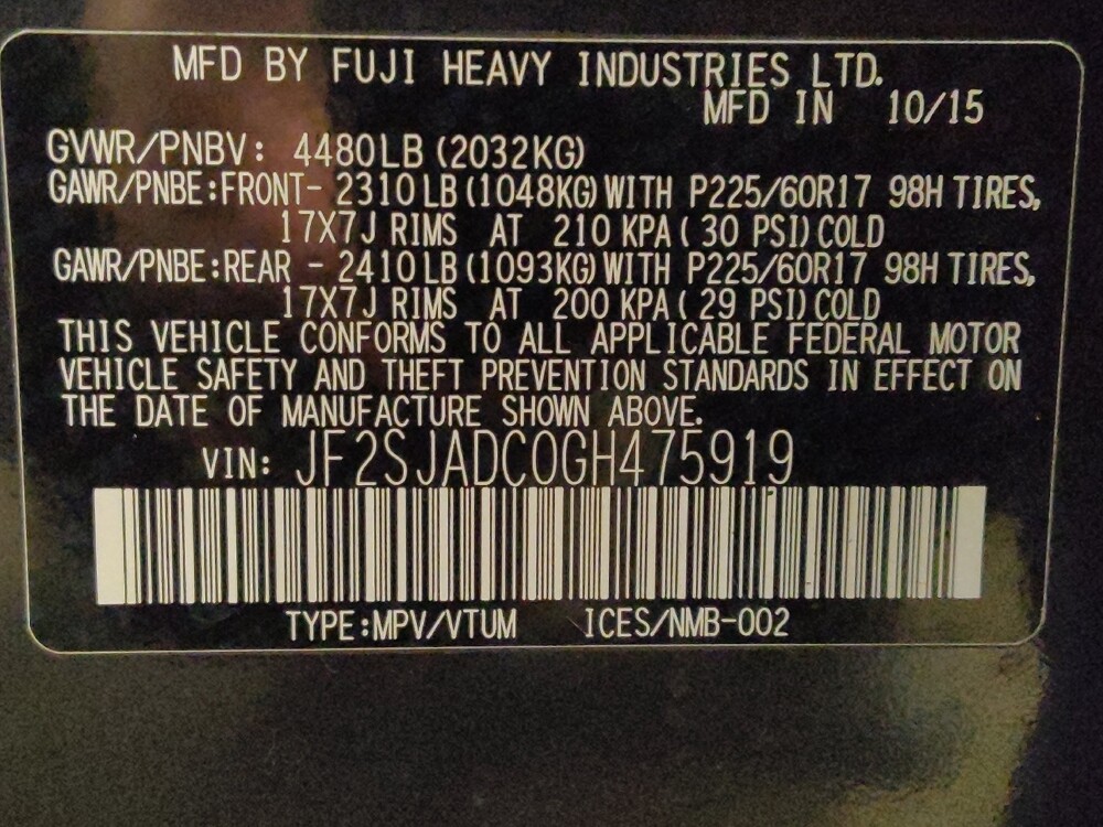 2016 Subaru Forester in Jacksonville, FL 32210 - 18119426 33