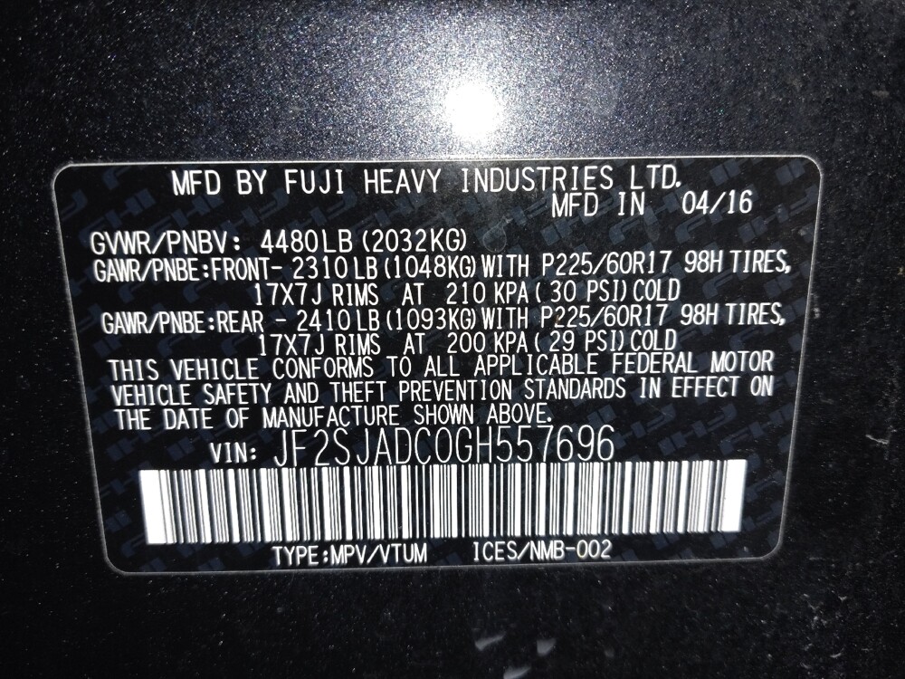 2016 Subaru Forester in Gainesville, FL 32609 - 18119427 33