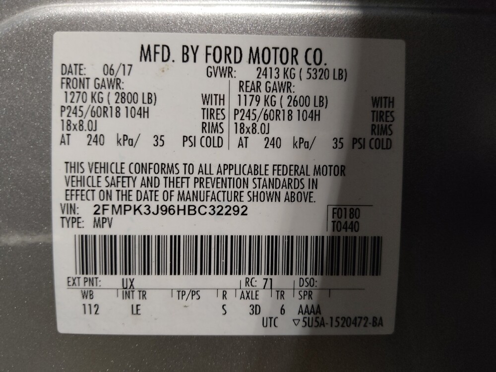 2017 Ford Edge in Jacksonville, FL 32210 - 18119429 33