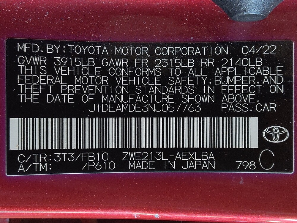 2022 Toyota Corolla in Macon, GA 31210 - 18119442 33