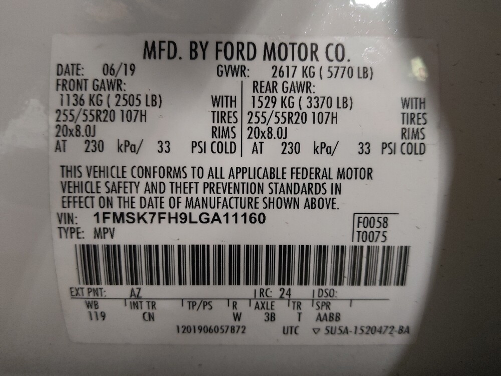 2020 Ford Explorer in Knoxville, TN 37923 - 18119447 33