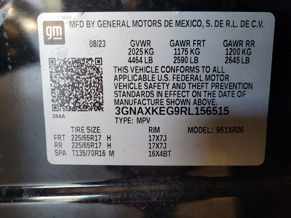 2024 Chevrolet Equinox in Mobile, AL 36606 - 18119450 33