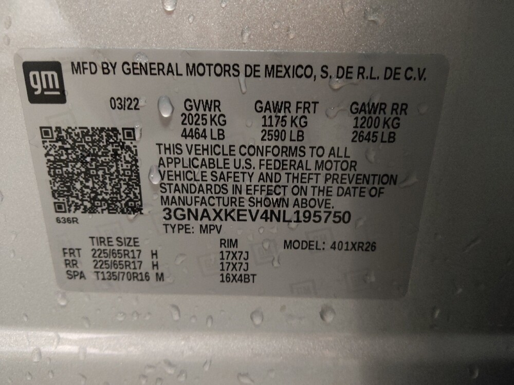 2022 Chevrolet Equinox in Wilmington, NC 28405 - 18119460 33