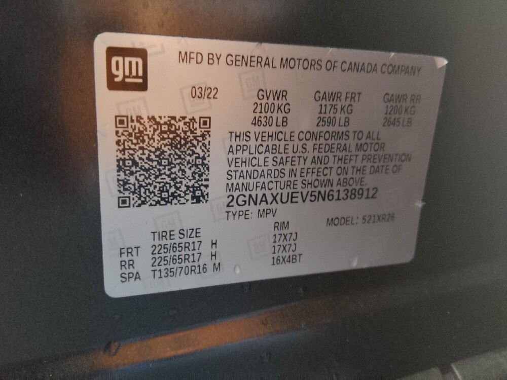 2022 Chevrolet Equinox in Charlotte, NC 28213 - 18119466 33