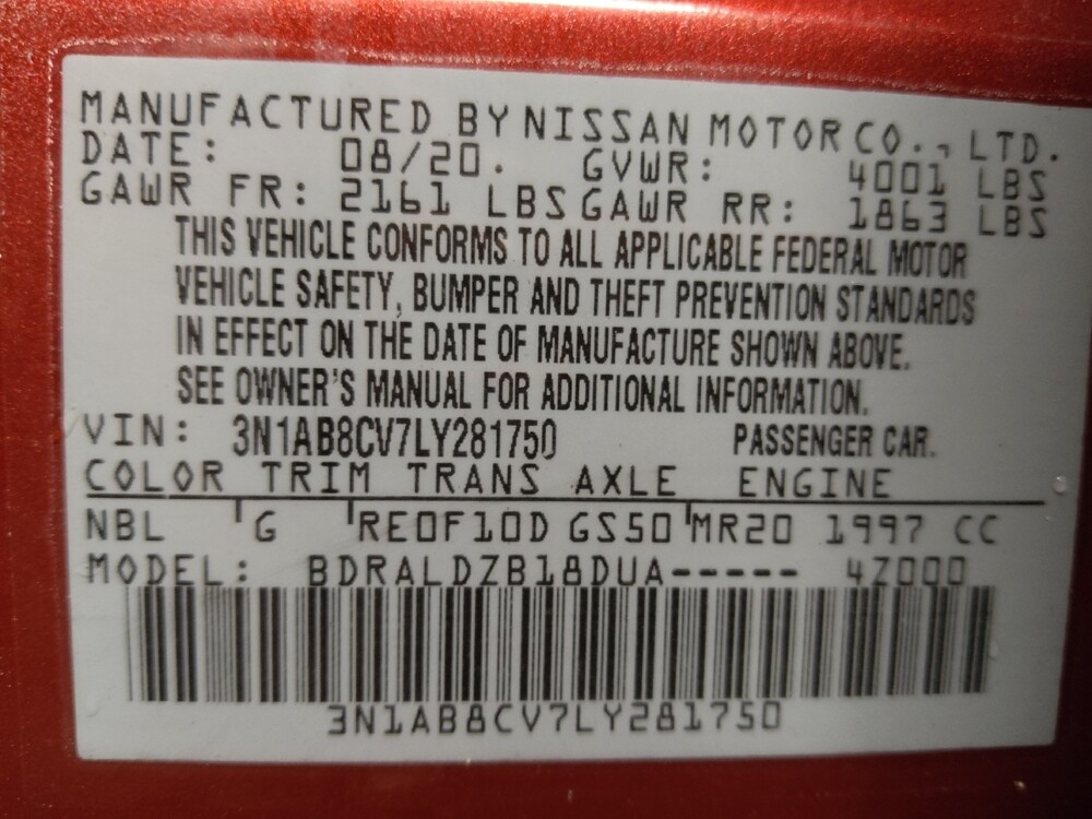 2020 Nissan Sentra in Conway, SC 29526 - 18119470 33