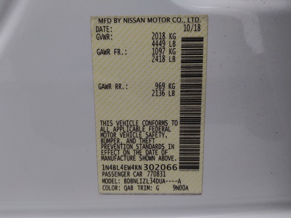 2019 Nissan Altima in Albuquerque, NM 87113 - 18119484 33