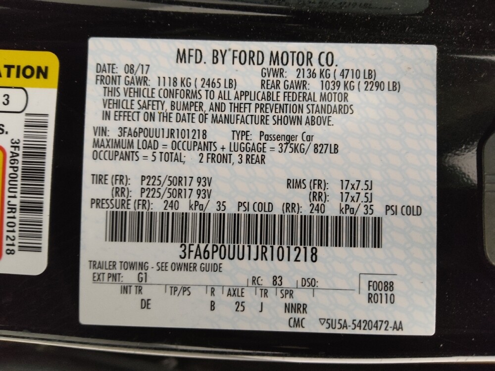 2018 Ford Fusion in Albuquerque, NM 87113 - 18119486 33