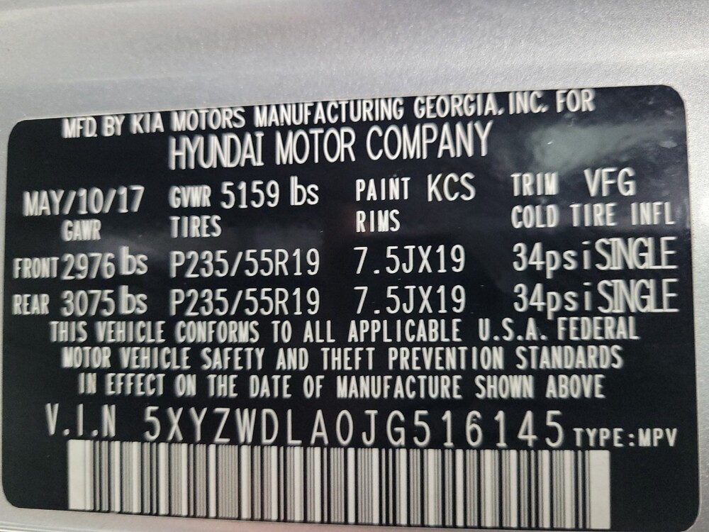 2018 Hyundai Santa Fe in Huntsville, AL 35816 - 18119494 33