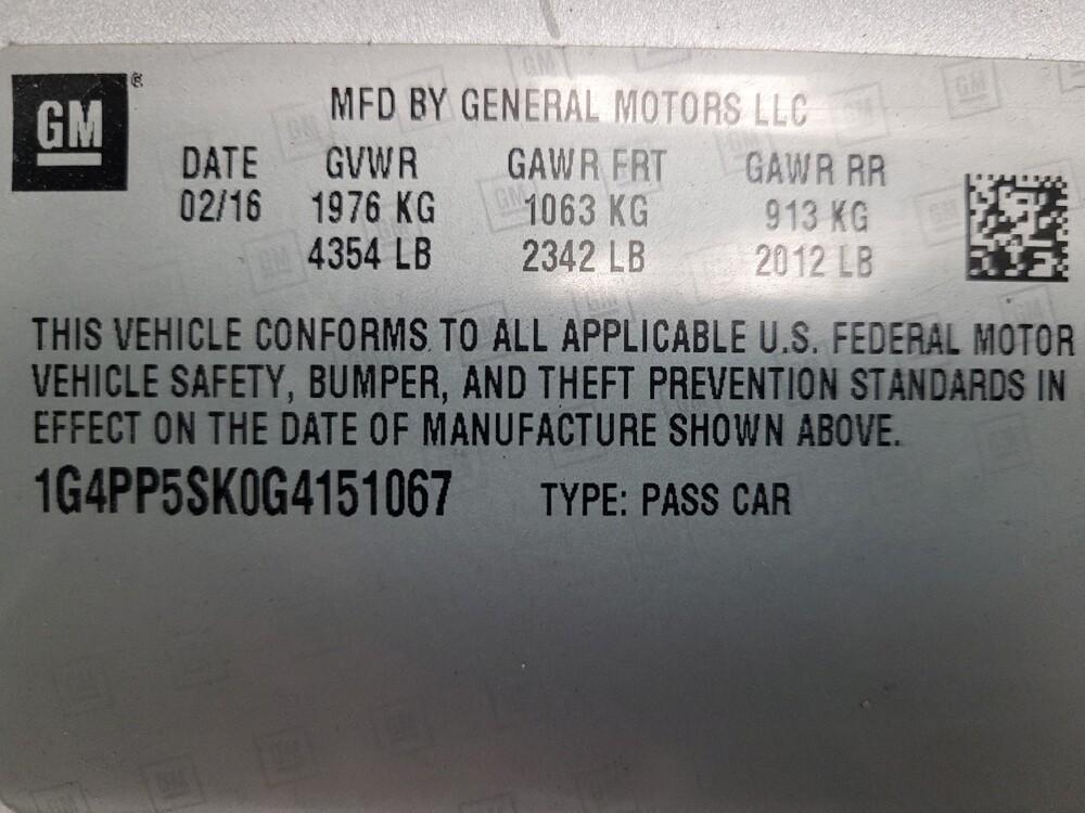 2016 Buick Verano in Huntsville, AL 35816 - 18119497 33