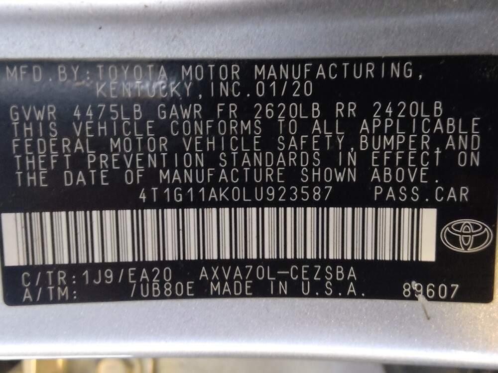 2020 Toyota Camry in Tyler, TX 75701 - 18119506 33