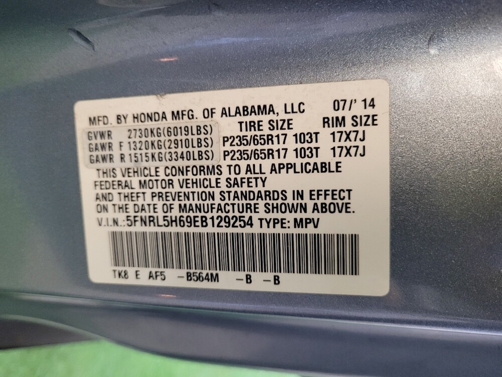 2014 Honda Odyssey in Columbus, OH 43228 - 18119510 33