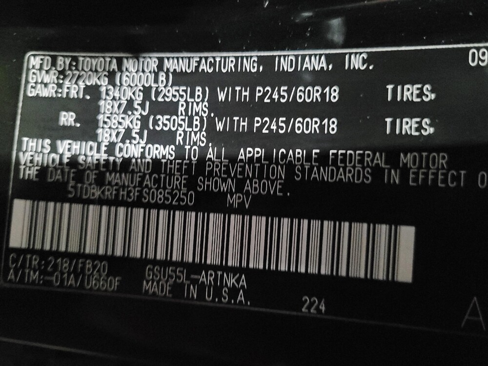 2015 Toyota Highlander in Owings Mills, MD 21117 - 18119525 33