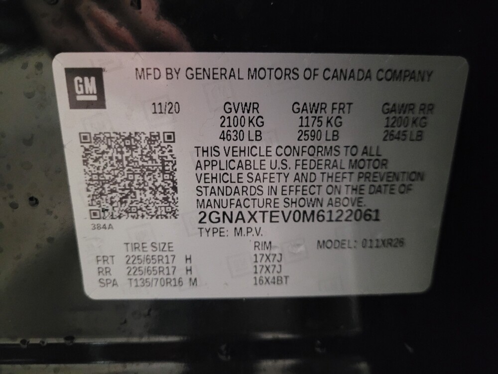 2021 Chevrolet Equinox in Williamstown, NJ 8094 - 18119534 33