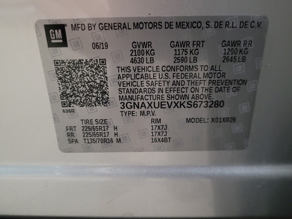 2019 Chevrolet Equinox in Temple Hills, MD 20746 - 18119536 33