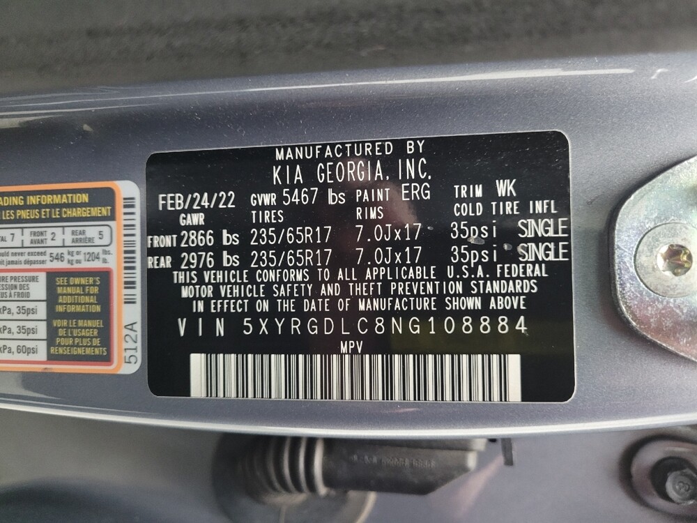 2022 Kia Sorento in Taylor, MI 48180 - 18119545 33