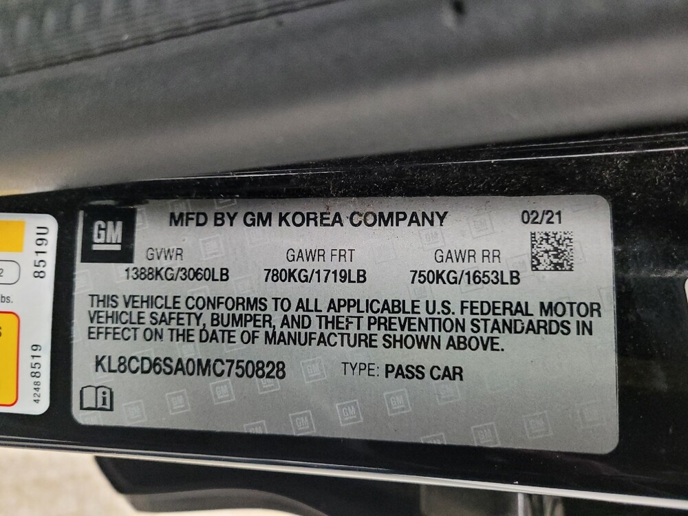 2021 Chevrolet Spark in Taylor, MI 48180 - 18119546 33