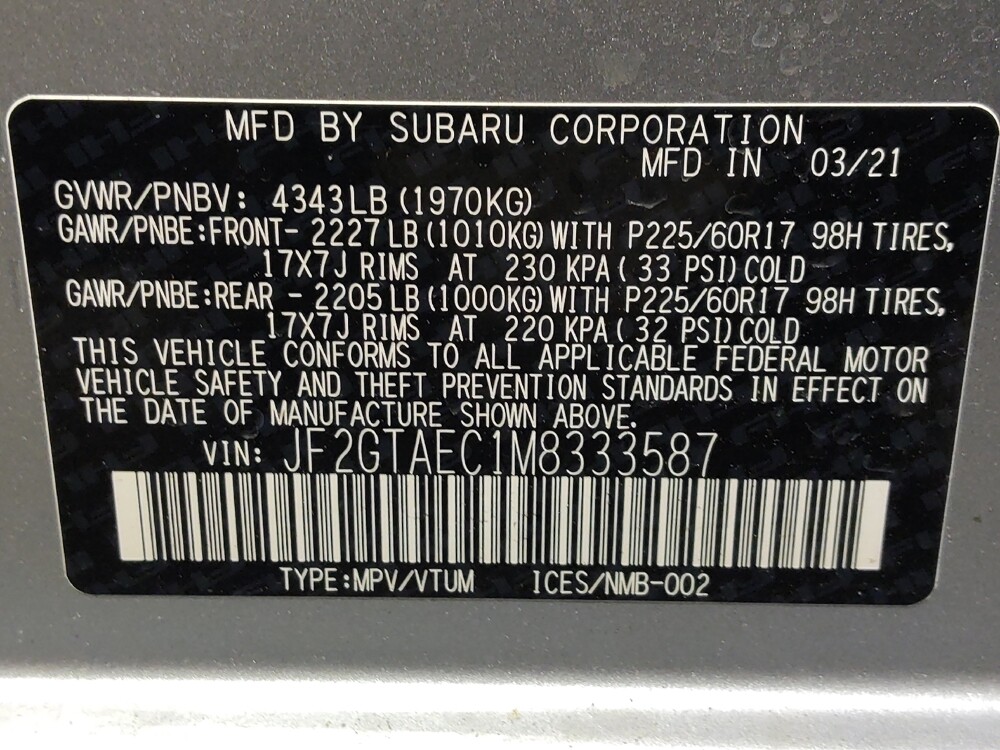 2021 Subaru Crosstrek in Baton Rouge, LA 70816 - 18119590 33