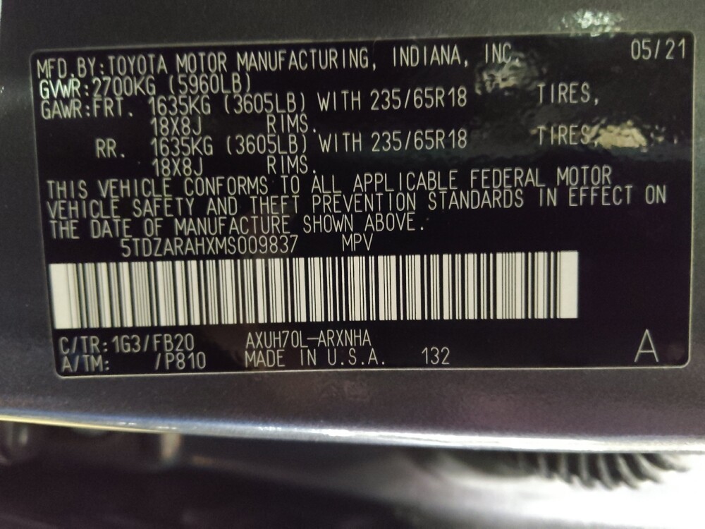 2021 Toyota Highlander in Arlington, TX 76011 - 18119596 33