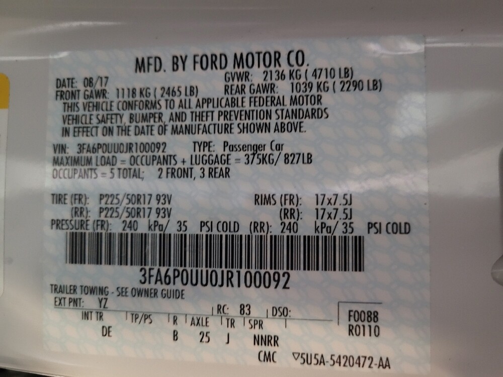 2018 Ford Fusion in Greenville, SC 29607 - 18119640 33