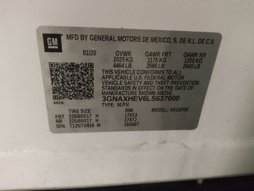 2020 Chevrolet Equinox in Augusta, GA 30907 - 18119644 33