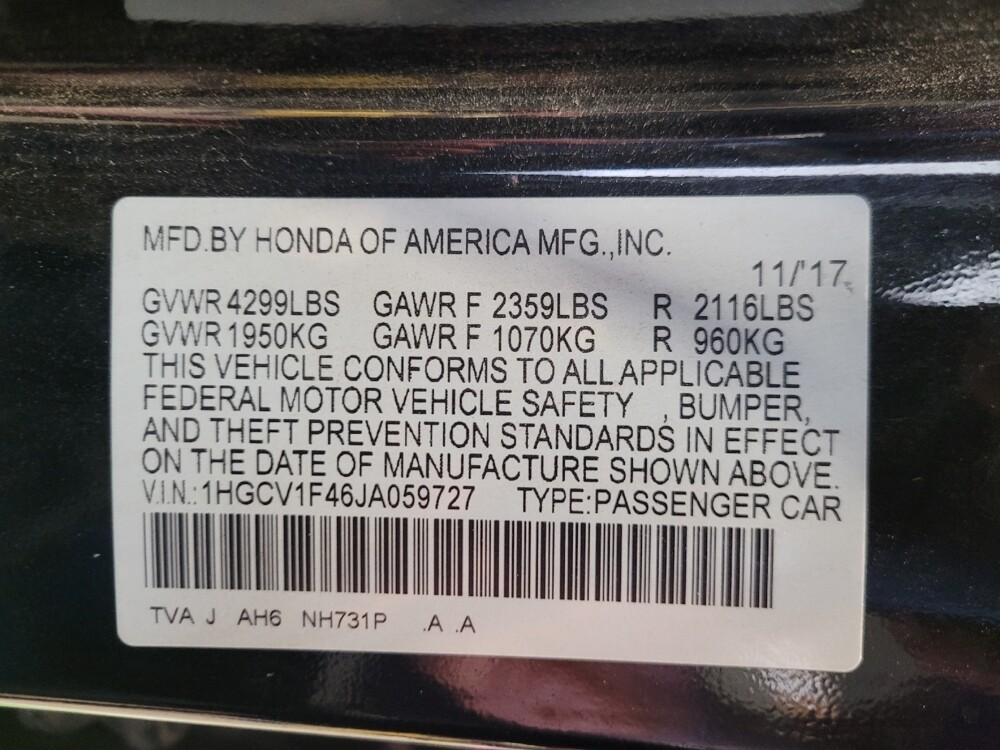 2018 Honda Accord in Mesa, AZ 85210 - 18119679 33