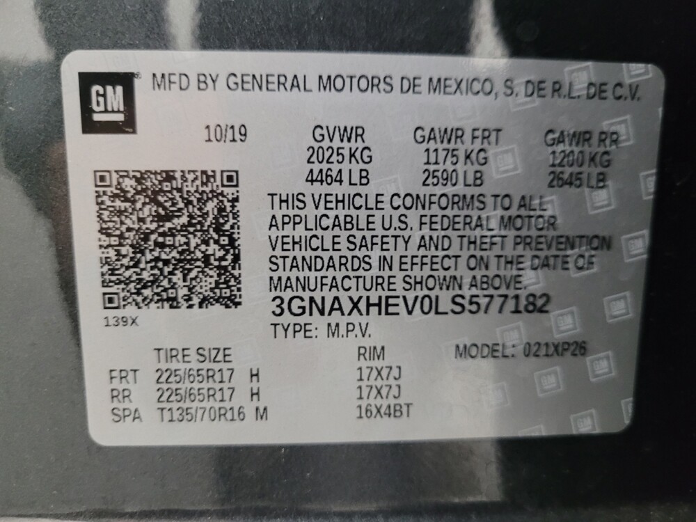 2020 Chevrolet Equinox in Mesa, AZ 85210 - 18119680 33